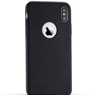 FONECASE Pouch for Apple iPhone X(Black, Shock Proof, Silicon, Pack of: 1)
