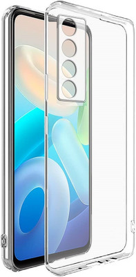 Phone Back Cover Pouch for Realme 7(Transparent, White, Grip Case, Pack of: 1)
