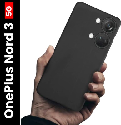 WAREVA Bumper Case for OnePlus Nord 3, Oneplus Nord 3 5G(Black, Shock Proof, Silicon, Pack of: 1)