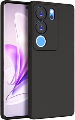 vizo Back Cover for Vivo V29 Pro 5G(Black, Shock Proof, Silicon, Pack of: 1)