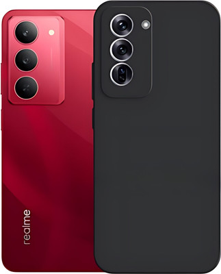 Mobtech Pouch for Realme P3x, Realme Narzo 80x, Realme 14x, Realme Narzo 80 Lite 5G, CA6(Black, Grip Case, Pack of: 1)