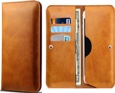 LIKECASE Pouch for Oppo Find N2 / Oppo Find N / Oppo Find X5 Pro / Oppo Find X5(Brown, Grip Case, Pack of: 1)