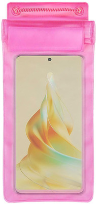 ACM Pouch for Oppo Reno8 T 5g(Pink, Waterproof, Silicon, Pack of: 1)
