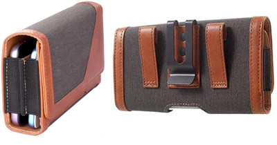 LIKECASE Pouch for Realme 10 / Realme 10 5G / Realme 10 Pro / Realme 10T / 10s / Narzo 60(Brown, Dual Protection, Pack of: 1)