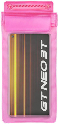 ACM Pouch for Realme Gt Neo 3t(Pink, Waterproof, Silicon, Pack of: 1)