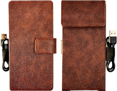 Gizmofreaks Pouch for Redmi 20000mAh Li-Polymer Power Bank PB200LZM / Cover Case with Loop(Brown, Pack of: 1)