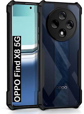 Techforce Pouch for Oppo Find X8 5G(Transparent, Shock Proof, Pack of: 1)