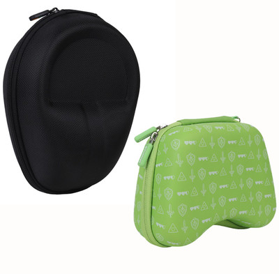 StealODeal Pouch for Xbox, Xbox One, Xbox 360, PS3, PS4, PS5(Green, Black, Hard Case, Pack of: 2)