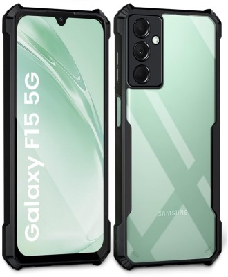 kglbest Front & Back Case for SAMSUNG Galaxy F15 5G(Transparent, Camera Bump Protector, Silicon, Pack of: 1)