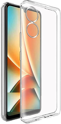 Cell Mobile Pouch for OPPO Reno8T 5G(Transparent, White, Grip Case, Pack of: 1)