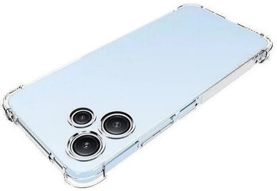 Kglhub Pouch for Redmi Note 14 5G - 360Â° Protection Crystal Clear Soft TPU Case with Cushioned Edges(Transparent, Shock Proof, Silicon, Pack of: 1)