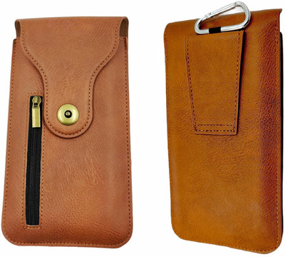 LIKECASE Pouch for vivo iQOO Neo8 / iQOO Neo8 Pro / iQOO 11S / iQOO Neo 7 Pro / S17t(Brown, Dual Protection, Pack of: 1)