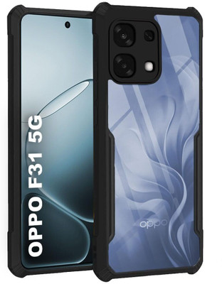 Celltown Back Cover for Oppo F31 5G-ipk1(Black, Transparent, Camera Bump Protector, Pack of: 1)