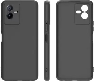 KGL KING Back Cover for Vivo Y22, Vivo Y22,CAN(Black, Camera Bump Protector, Pack of: 1)