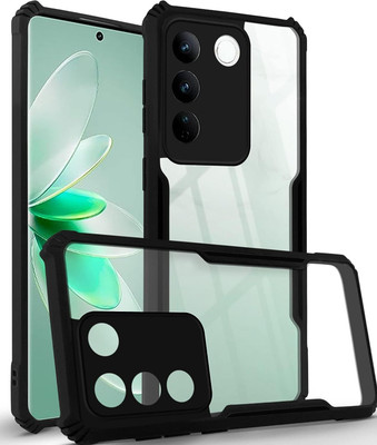 KING COVERS Back Cover for Vivo-V27, Eagle Back Cover Camera Protection 360 Degree Protection(Black, Shock Proof, Pack of: 1)