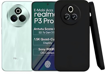 Sarju Pouch for RealMe P3 Pro 5G, CN14(Black, Pack of: 1)