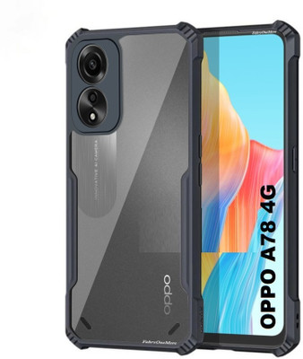 AXITECH Pouch for Oppo A78 4G(Black, Camera Bump Protector, Pack of: 1)