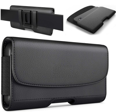 LIKECASE Pouch for Samsung Galaxy F41 / M54 / M14 / A14 5G / A14 / A34 / F04 / M04 / A04e / A04s(Black, Holster, Pack of: 1)