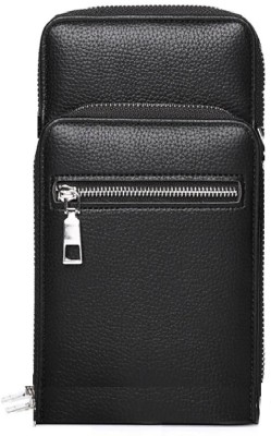 FIRSTPOINT Pouch for Iphone 15 Pro Max / 14 Pro Max / 13 Pro Max / 12 Pro Max (6.7 Inch)(Black, Grip Case, Pack of: 1)