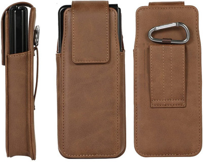 realtech Pouch for Samsung Galaxy Z Fold6 5G / Z Fold5 5G / Z Fold4 5G / Z Fold3 5G / Z Fold2 5G(Brown, Magnetic Case, Pack of: 1)