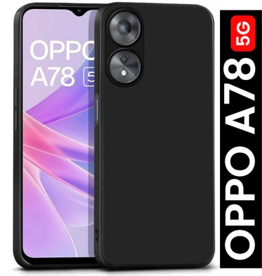 FONECASE Front & Back Case for OPPO A78 5G(Black, Shock Proof, Pack of: 1)