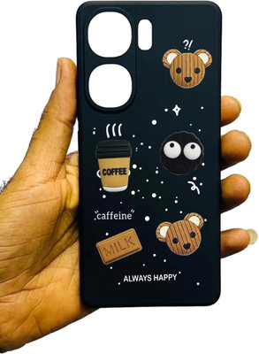 Charvi Collection Ltd Protective Case for Vivo iQoo Neo 9 5G(Black, Multicolor, Pack of: 1)