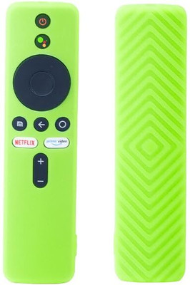Tech Vibes Protective Case for Silicone Case Cover for Mi TV Stick | MI Box/Xiaomi OLED Series 55 inch/Xiaomi 5A Series(Green, Silicon, Pack of: 1)