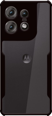 EASYBIZZ Back Cover for Motorola Moto Edge 50 Pro 5G(White, Rugged Armor, Silicon, Pack of: 1)