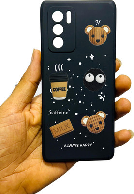 Charvi Collection Ltd Protective Case for Reno 6 Pro(Black, Multicolor, Pack of: 1)