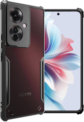 EASYBIZZ Back Cover for OPPO F25 Pro 5G(White, Rugged Armor, Silicon, Pack of: 1)