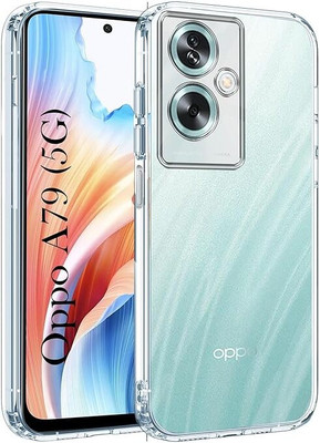 YAFILO Protective Case for Oppo A79 Soft TPU Crystal Clear Bumper Protective Back Cover(Transparent, Silicon, Pack of: 1)
