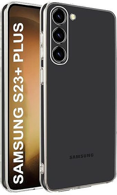 YAFILO Protective Case for Samsung Galaxy S23+ Soft TPU Crystal Clear Bumper Protective Back Cover(Transparent, Silicon, Pack of: 1)