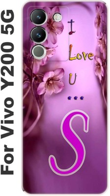 DiscountZone Back Cover for Vivo Y200 5G(Pink, Flexible, Silicon, Pack of: 1)