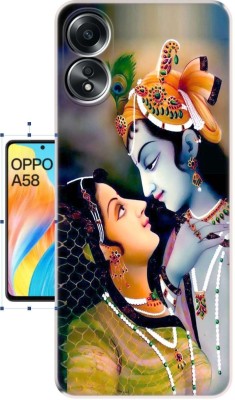 MorePrint Protective Case for Oppo A58 4G Back cover 3106(Multicolor, Silicon, Pack of: 1)