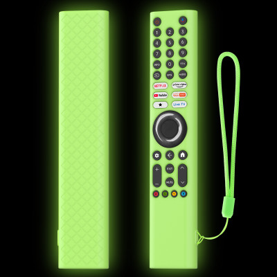 RAYA Protective Case for Xiaomi Mi TV Remote | 2025 Edition Mi FX/F Series/F Pro/X Pro/X Series TV Remote Cover(Green, Silicon, Pack of: 1)
