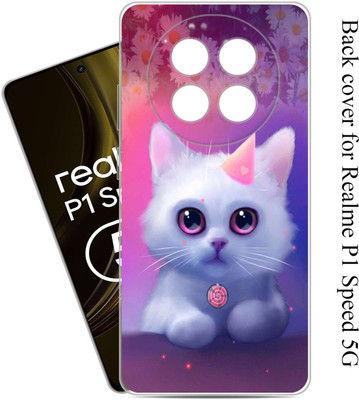 StroFit Protective Case for Realme P1 Speed 5G 3136(White, Silicon, Pack of: 1)