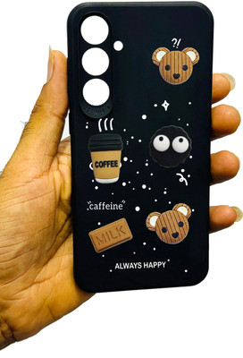 Charvi Collection Ltd Protective Case for Samsung Galaxy S23FE 5G(Black, Multicolor, Pack of: 1)