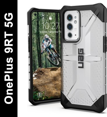 Urban Armor Gear Back Cover for OnePlus 9RT, OnePlus 9RT 5G(Transparent, Camera Bump Protector, Pack of: 1)