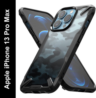 Ringke Back Cover for Apple iPhone 13 Pro Max(Black, Dual Protection, Pack of: 1)