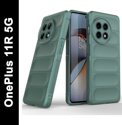 Zapcase Back Cover for OnePlus 11R 5G(Green, 3D Case, Silicon, Pack of: 1)