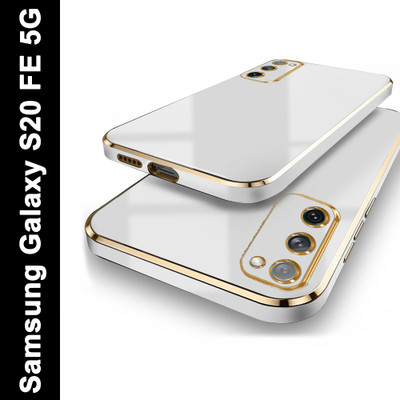 GLOBAL NOMAD Back Cover for Samsung Galaxy S20 FE 5G(White, Shock Proof, Silicon, Pack of: 1)