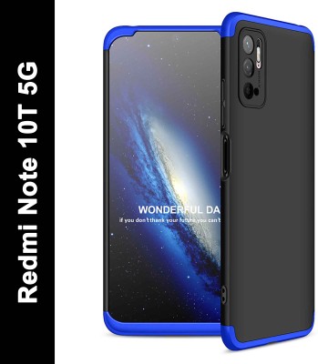 FlareHUB Back Cover for Redmi Note 10T 5G(Blue, Hard Case, Pack of: 1)
