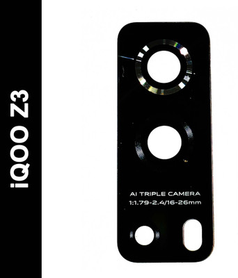 BLACKCLOUD Back Replacement Cover for Iqoo Z3 Back Rear Camera Glass Lens(Multicolor, Pack of: 1)