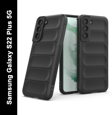 Zapcase Back Cover for Samsung Galaxy S22 Plus 5G(Black, 3D Case, Silicon, Pack of: 1)