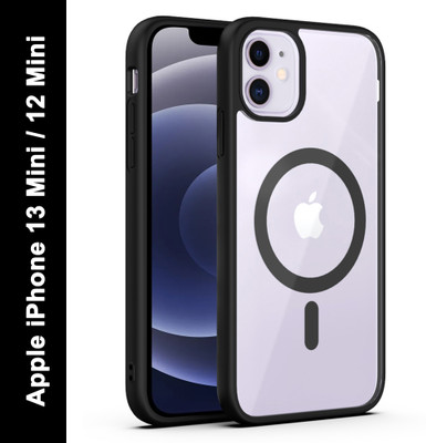 Zapcase Back Cover for Apple iPhone 12 Mini
& 13 Mini(Black, Magsafe, Pack of: 1)