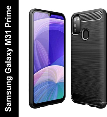 Zapcase Back Cover for Samsung Galaxy M31, Samsung Galaxy M31 Prime, Samsung Galaxy F41(Black, Grip Case, Silicon, Pack of: 1)