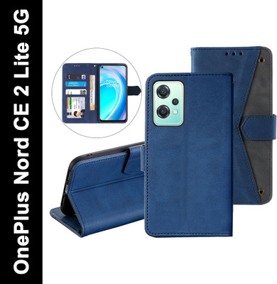 Autofocus Flip Cover for OnePlus Nord CE 2 Lite 5G(Multicolor, Camera Bump Protector, Pack of: 1)