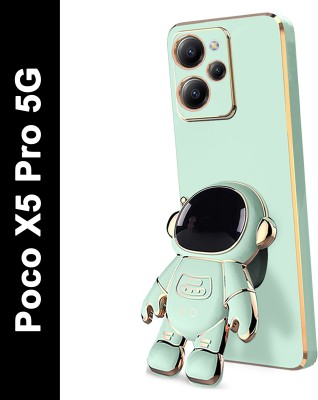 GLOBAL NOMAD Back Cover for Poco X5 Pro 5G(Green, Shock Proof, Silicon, Pack of: 1)