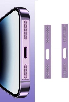 ankSONline Speaker Dust Protector For, iPhone 15 Pro, iPhone 15 Pro Max Mobile Skin(Purple)