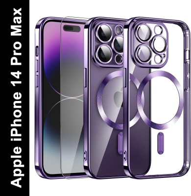 Caseex Back Cover for Apple iPhone 14 Pro Max, CASEEX Deep Back(Purple, Magnetic Case, Pack of: 1)